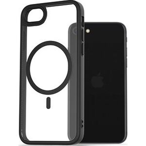 AlzaGuard Clear TPU Case Compatible with Magsafe na iPhone 7/8/SE 2020/SE 2022 čierny