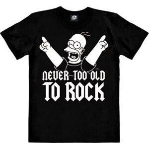 The Simpsons – Never Too Old To Rock – tričko