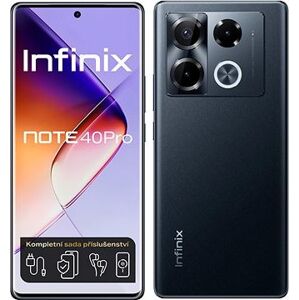 Infinix Note 40 PRO 12 GB/256 GB Obsidian Black