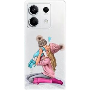 iSaprio Kissing Mom - Blond and Boy - Xiaomi Redmi Note 13 5G