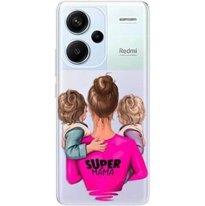 iSaprio Super Mama - Two Boys - Xiaomi Redmi Note 13 Pro+ 5G