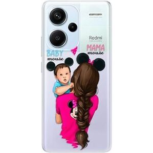 iSaprio Mama Mouse Brunette and Boy - Xiaomi Redmi Note 13 Pro+ 5G