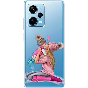 iSaprio Kissing Mom pro Blond and Girl pre Xiaomi Redmi Note 12 Pro+ 5G