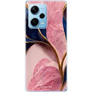 iSaprio Pink Blue Leaves pre Xiaomi Redmi Note 12 Pro+ 5G