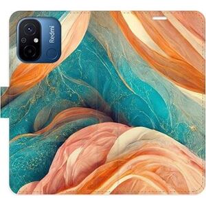 iSaprio flip pouzdro Blue and Orange pro Xiaomi Redmi 12C