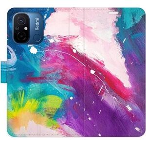 iSaprio flip pouzdro Abstract Paint 05 pro Xiaomi Redmi 12C