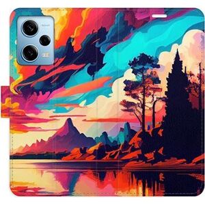 iSaprio flip puzdro Colorful Mountains 02 pre Xiaomi Redmi Note 12 Pro 5G/Poco X5 Pro 5G