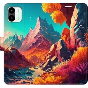 iSaprio flip pouzdro Colorful Mountains pro Xiaomi Redmi A1 / A2