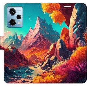 iSaprio flip puzdro Colorful Mountains pre Xiaomi Redmi Note 12 Pro 5G/Poco X5 Pro 5G