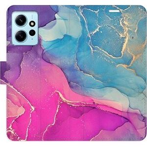 iSaprio flip pouzdro Colour Marble 02 pro Xiaomi Redmi Note 12 5G