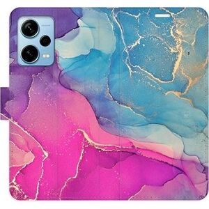 iSaprio flip pouzdro Colour Marble 02 pro Xiaomi Redmi Note 12 Pro+ 5G