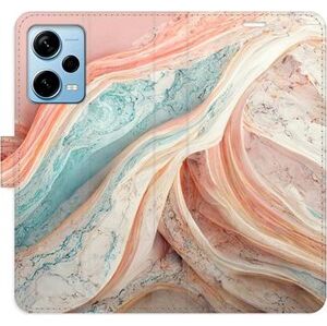iSaprio flip pouzdro Colour Marble pro Xiaomi Redmi Note 12 Pro+ 5G