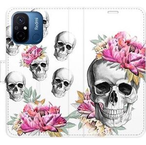 iSaprio flip pouzdro Crazy Skull pro Xiaomi Redmi 12C