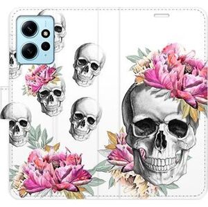 iSaprio flip puzdro Crazy Skull pre Xiaomi Redmi Note 12 5G