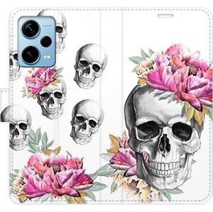iSaprio flip pouzdro Crazy Skull pro Xiaomi Redmi Note 12 Pro+ 5G