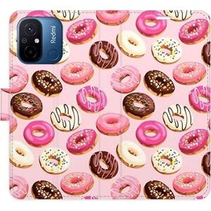 iSaprio flip pouzdro Donuts Pattern 03 pro Xiaomi Redmi 12C