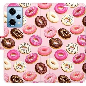 iSaprio flip puzdro Donuts Pattern 03 pre Xiaomi Redmi Note 12 Pro 5G/Poco X5 Pro 5G