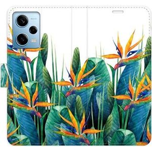 iSaprio flip puzdro Exotic Flowers 02 pre Xiaomi Redmi Note 12 Pro 5G/Poco X5 Pro 5G