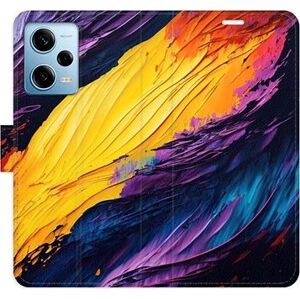 iSaprio flip puzdro Fire Paint pre Xiaomi Redmi Note 12 Pro 5G/Poco X5 Pro 5G