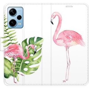 iSaprio flip pouzdro Flamingos pro Xiaomi Redmi Note 12 Pro+ 5G