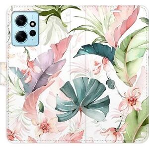 iSaprio flip pouzdro Flower Pattern 07 pro Xiaomi Redmi Note 12 5G