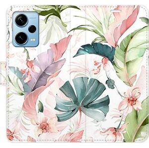 iSaprio flip pouzdro Flower Pattern 07 pro Xiaomi Redmi Note 12 Pro+ 5G