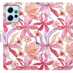 iSaprio flip pouzdro Flower Pattern 10 pro Xiaomi Redmi Note 12 5G