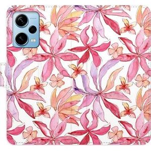 iSaprio flip pouzdro Flower Pattern 10 pro Xiaomi Redmi Note 12 Pro+ 5G