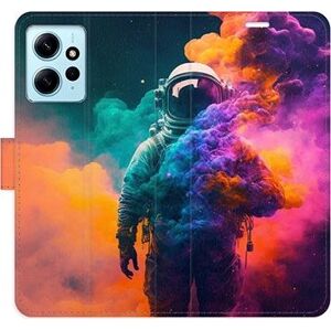 iSaprio flip pouzdro Astronaut in Colours 02 pro Xiaomi Redmi Note 12 5G