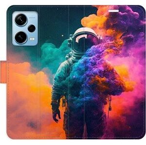 iSaprio flip pouzdro Astronaut in Colours 02 pro Xiaomi Redmi Note 12 Pro+ 5G