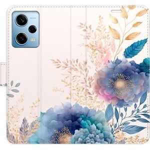 iSaprio flip puzdro Ornamental Flowers 03 pre Xiaomi Redmi Note 12 Pro 5G/Poco X5 Pro 5G