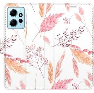 iSaprio flip pouzdro Ornamental Flowers pro Xiaomi Redmi Note 12 5G