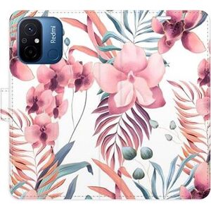 iSaprio flip pouzdro Pink Flowers 02 pro Xiaomi Redmi 12C