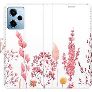 iSaprio flip puzdro Pink Flowers 03 pre Xiaomi Redmi Note 12 Pro 5G/Poco X5 Pro 5G