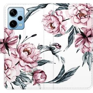 iSaprio flip pouzdro Pink Flowers pro Xiaomi Redmi Note 12 Pro+ 5G