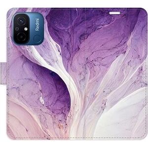 iSaprio flip pouzdro Purple Paint pro Xiaomi Redmi 12C
