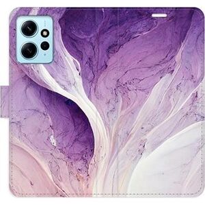 iSaprio flip puzdro Purple Paint pre Xiaomi Redmi Note 12 5G