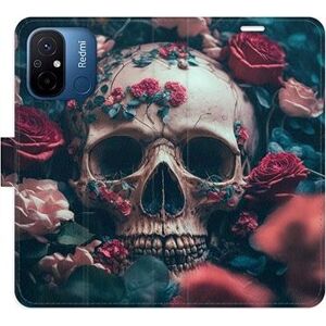 iSaprio flip puzdro Skull in Roses 02 pre Xiaomi Redmi 12C