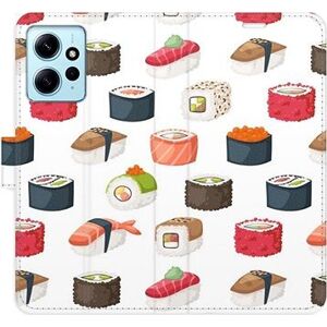 iSaprio flip pouzdro Sushi Pattern 02 pro Xiaomi Redmi Note 12 5G