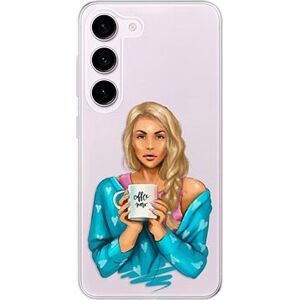 iSaprio Coffe Now pro Blond pro Samsung Galaxy S23 5G