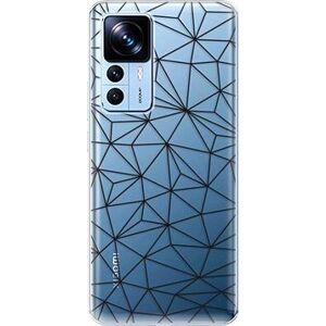 iSaprio Abstract Triangles 03 black pre Xiaomi 12T/12T Pro