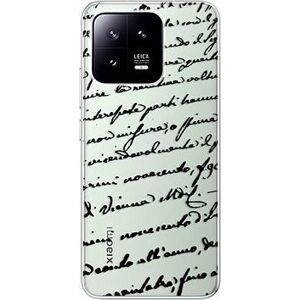iSaprio Handwriting 01 pro black pro Xiaomi 13