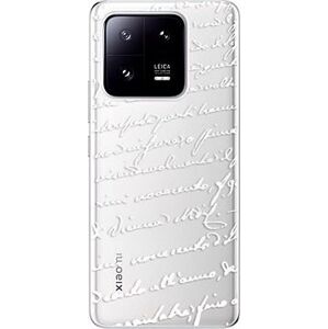 iSaprio Handwriting 01 pro white pro Xiaomi 13 Pro