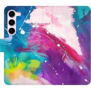 iSaprio flip puzdro Abstract Paint 05 na Samsung Galaxy S23 5G