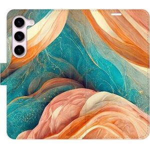 iSaprio flip puzdro Blue and Orange pre Samsung Galaxy S23 5G