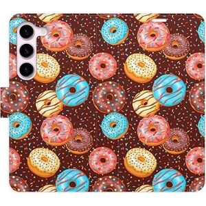 iSaprio flip puzdro Donuts Pattern pre Samsung Galaxy S23 5G