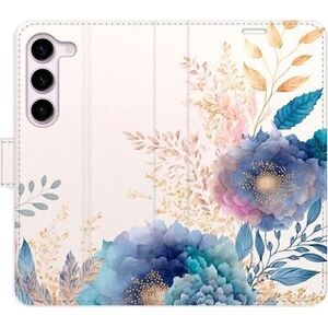 iSaprio flip puzdro Ornamental Flowers 03 na Samsung Galaxy S23 5G