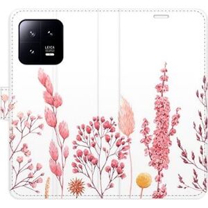 iSaprio flip pouzdro Pink Flowers 03 pro Xiaomi 13
