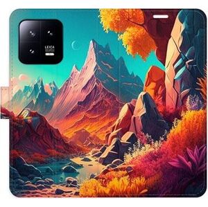 iSaprio flip puzdro Colorful Mountains na Xiaomi 13