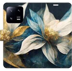 iSaprio flip pouzdro Gold Flowers pro Xiaomi 13 Pro